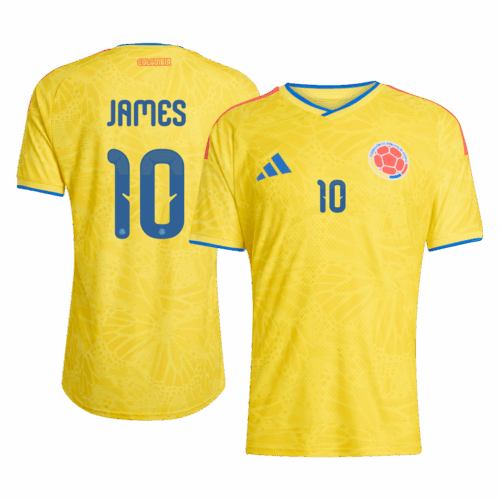 619090_1 Colombia JAMES #10 Home Soccer Jersey Authentic 2026