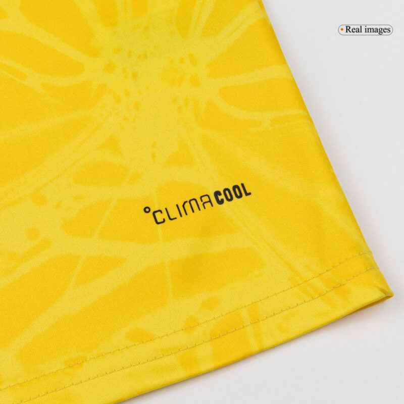 Kid's Colombia Home Soccer Jersey Kit(Jersey+Shorts) World Cup 2026 Yellow