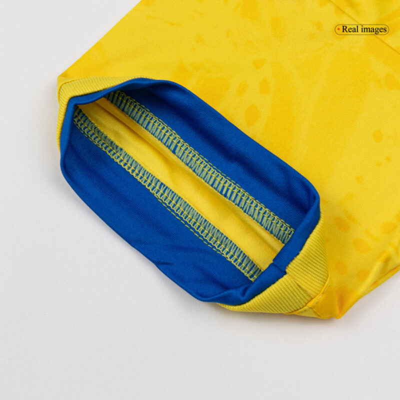 Kid's Colombia Home Soccer Jersey Kit(Jersey+Shorts) World Cup 2026 Yellow