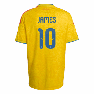 619112_3 JAMES #10 Colombia Home Soccer Jersey World Cup 2026 Yellow