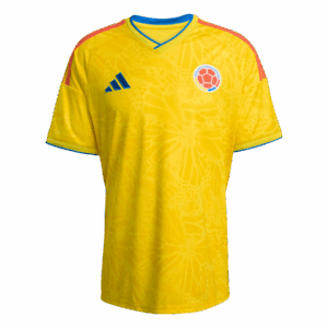 619112_4 JAMES #10 Colombia Home Soccer Jersey World Cup 2026 Yellow
