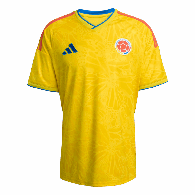 619112_4 JAMES #10 Colombia Home Soccer Jersey World Cup 2026 Yellow