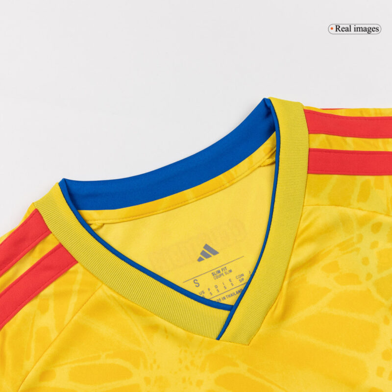 LUIS DíAZ #7 Colombia Home Soccer Jersey World Cup 2026 Yellow