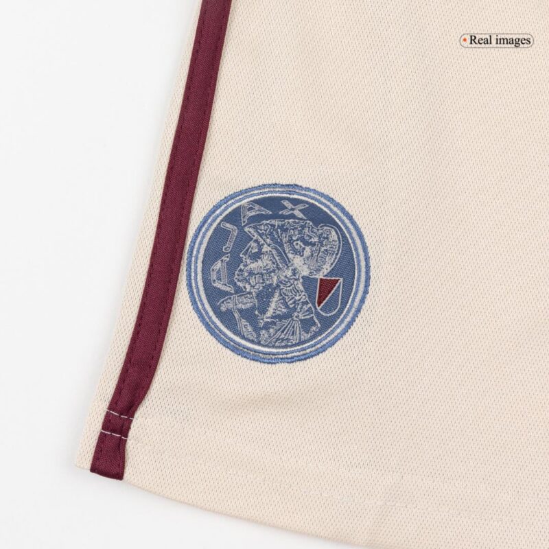 Kid's Ajax Third Away Soccer Jersey Kit 25/26 White