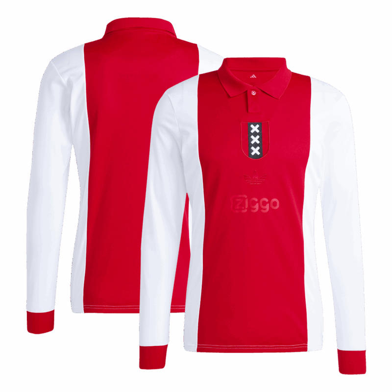 616789_3 Ajax Long Sleeve Soccer Jersey 2024/25 - 125th Anniversary