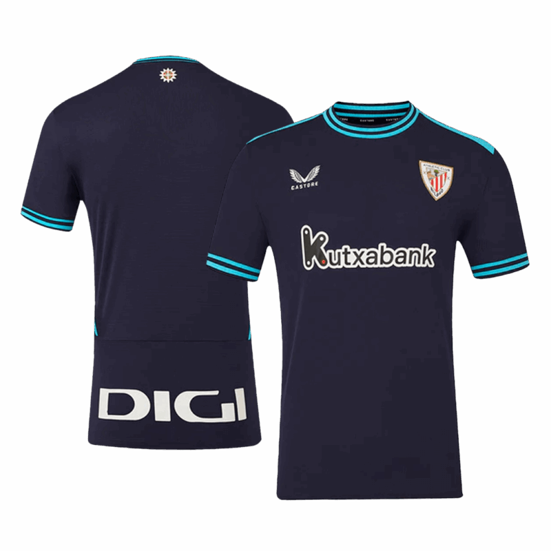 610519_3 Athletic Club de Bilbao Away Soccer Jersey Replica 2025/26