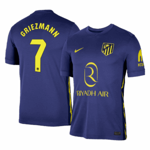 612985_1 Atletico Madrid GRIEZMANN #7 Away Soccer Jersey 2025/26