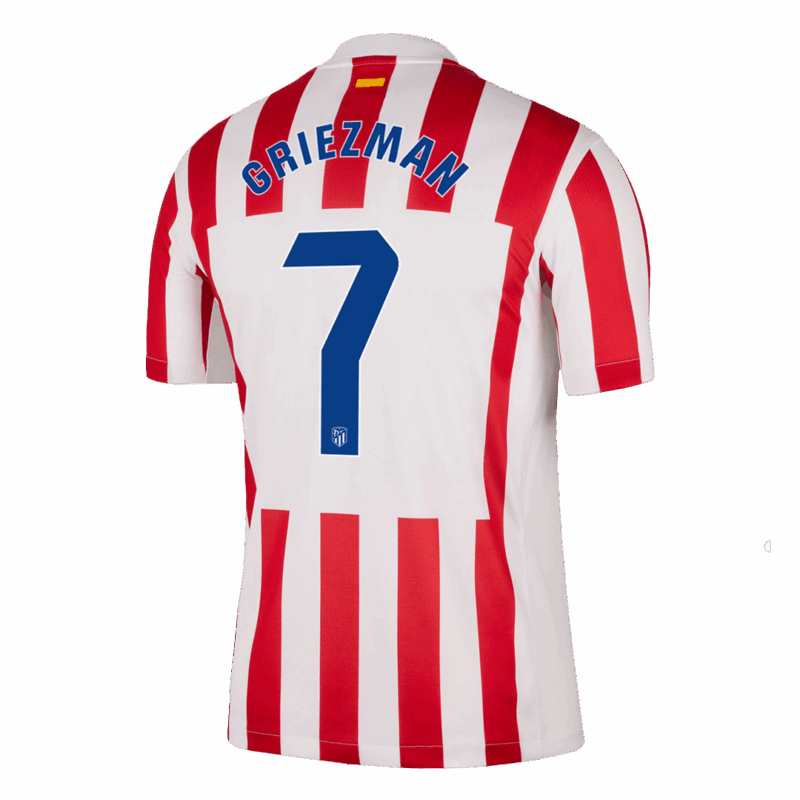 613008_3 Atletico Madrid GRIEZMANN #7 Home Soccer Jersey 2025/26
