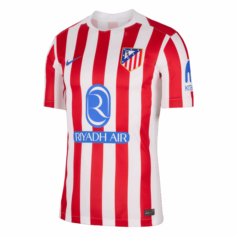 Atletico Madrid GRIEZMANN #7 Home Soccer Jersey 2025/26