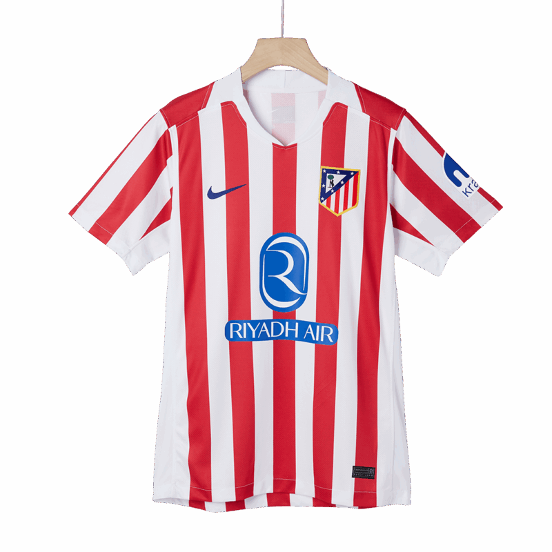 Atletico Madrid GRIEZMANN #7 Home Soccer Jersey 2025/26