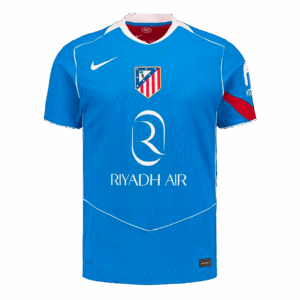 612157_4 Authentic Atletico Madridl Third Soccer Jersey 25/26 Blue
