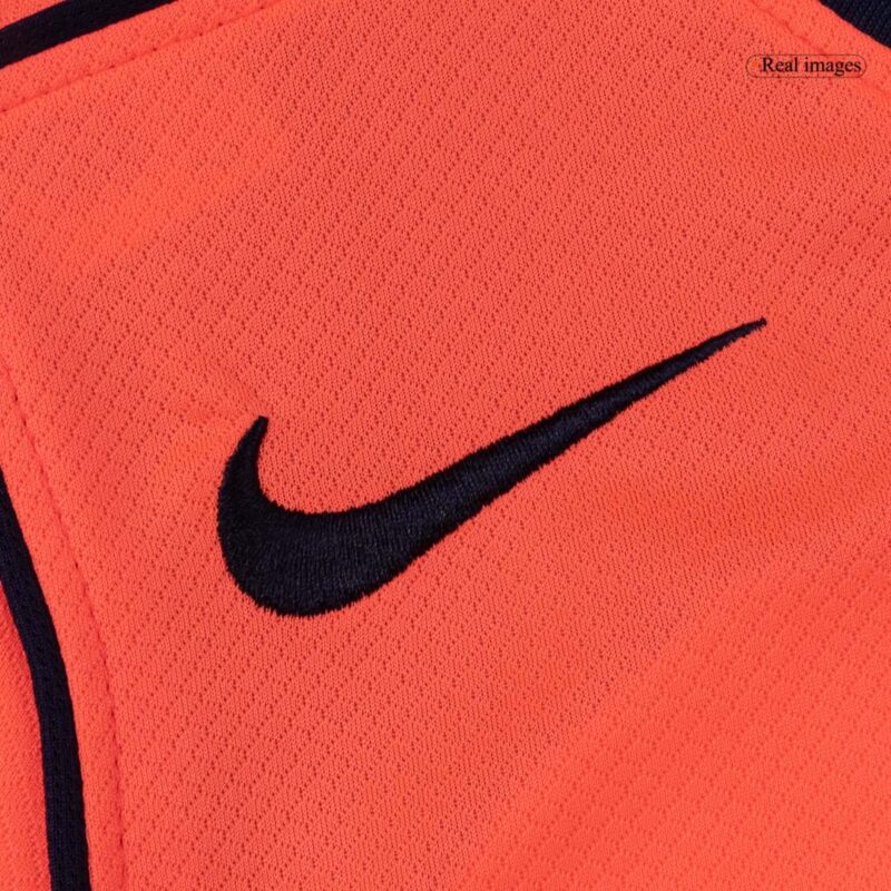 615827_5 Kid's Barcelona Third Away Soccer Jersey Kit(Jersey+Shorts+Socks) 25/26 Orange