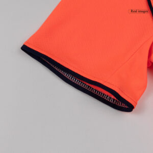 615827_8 Kid's Barcelona Third Away Soccer Jersey Kit(Jersey+Shorts+Socks) 25/26 Orange