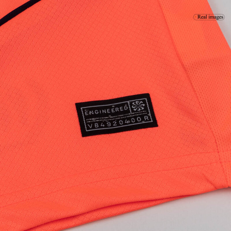 615827_9 Kid's Barcelona Third Away Soccer Jersey Kit(Jersey+Shorts+Socks) 25/26 Orange