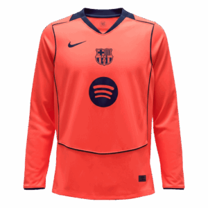 619402_2 Barcelona Long Sleeve Soccer Jersey 2025/26