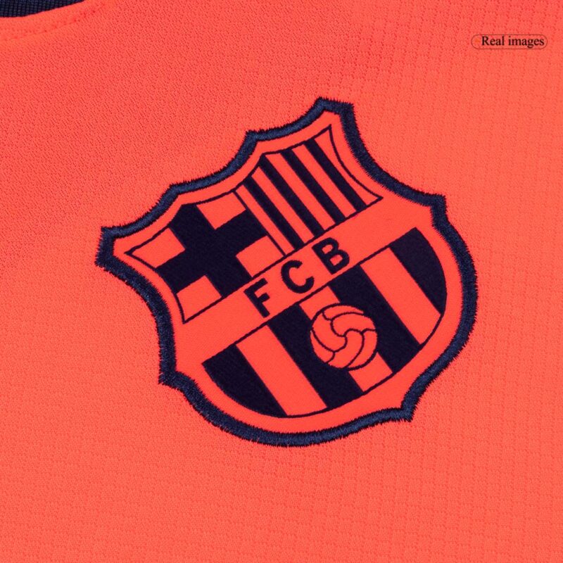 619402_4 Barcelona Long Sleeve Soccer Jersey 2025/26