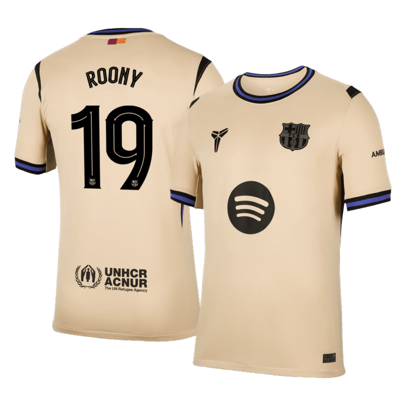 ROONY #19 Barcelona Away Soccer Jersey 2025/26 -UCL