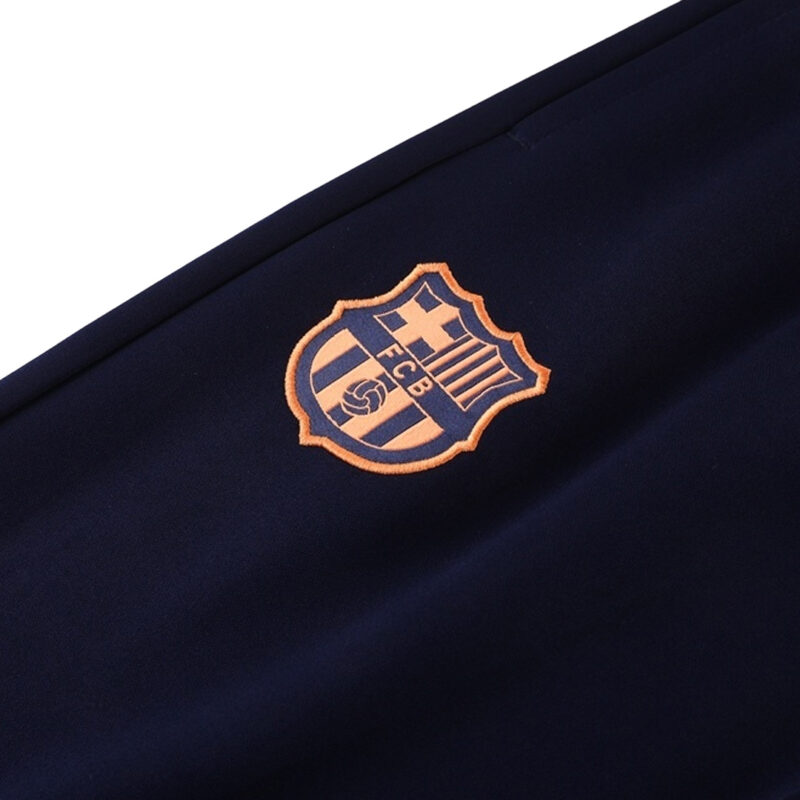 Barcelona Jacket Tracksuit 2025/26 Navy&Orange