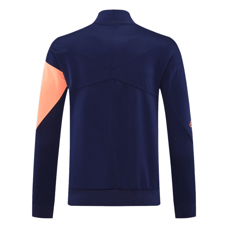 Barcelona Jacket Tracksuit 2025/26 Navy&Orange