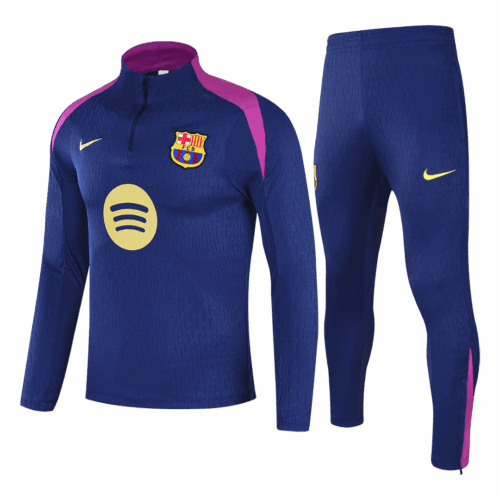 609853_1 Barcelona Sweatshirt Kit 2025/26 - Navy (Top+Pants)