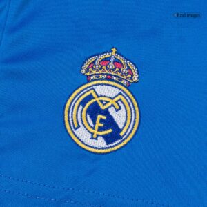616023_12 Kid's Real Madrid Third Away Soccer Jersey Kit(Jersey+Shorts+Socks) 25/26 Blue