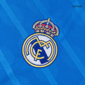 616023_4 Kid's Real Madrid Third Away Soccer Jersey Kit(Jersey+Shorts+Socks) 25/26 Blue