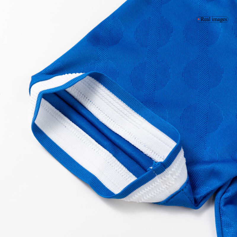 611440_9 F. MENDY #23 Authentic Real Madrid Third Away Soccer Jersey 2025/26 Blue