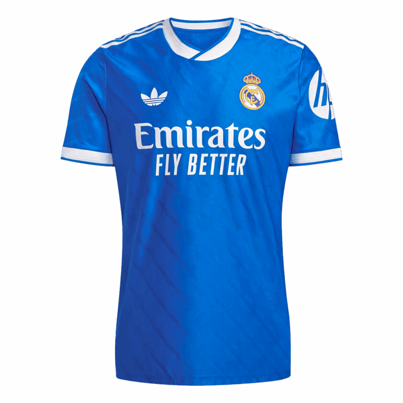 611488_2 CAMAVINGA #6 Authentic Real Madrid Third Away Soccer Jersey 2025/26 Blue