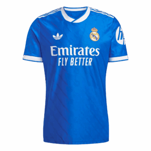 611488_4 CAMAVINGA #6 Authentic Real Madrid Third Away Soccer Jersey 2025/26 Blue