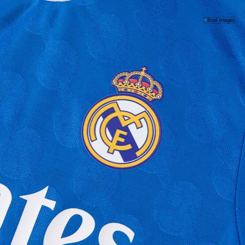 611488_6 CAMAVINGA #6 Authentic Real Madrid Third Away Soccer Jersey 2025/26 Blue