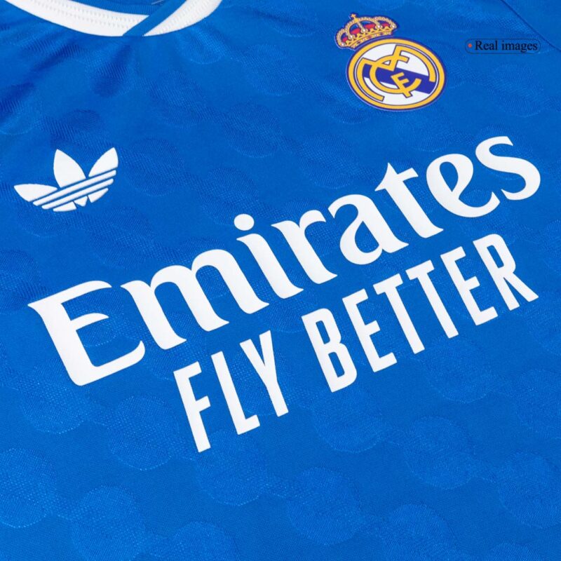 611488_8 CAMAVINGA #6 Authentic Real Madrid Third Away Soccer Jersey 2025/26 Blue