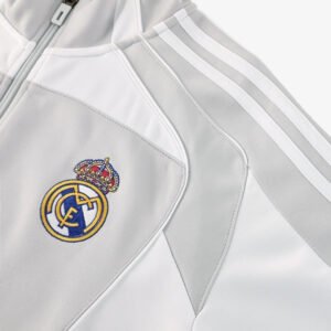 Real Madrid Home Jacket Tracksuit 2025/26 Gray