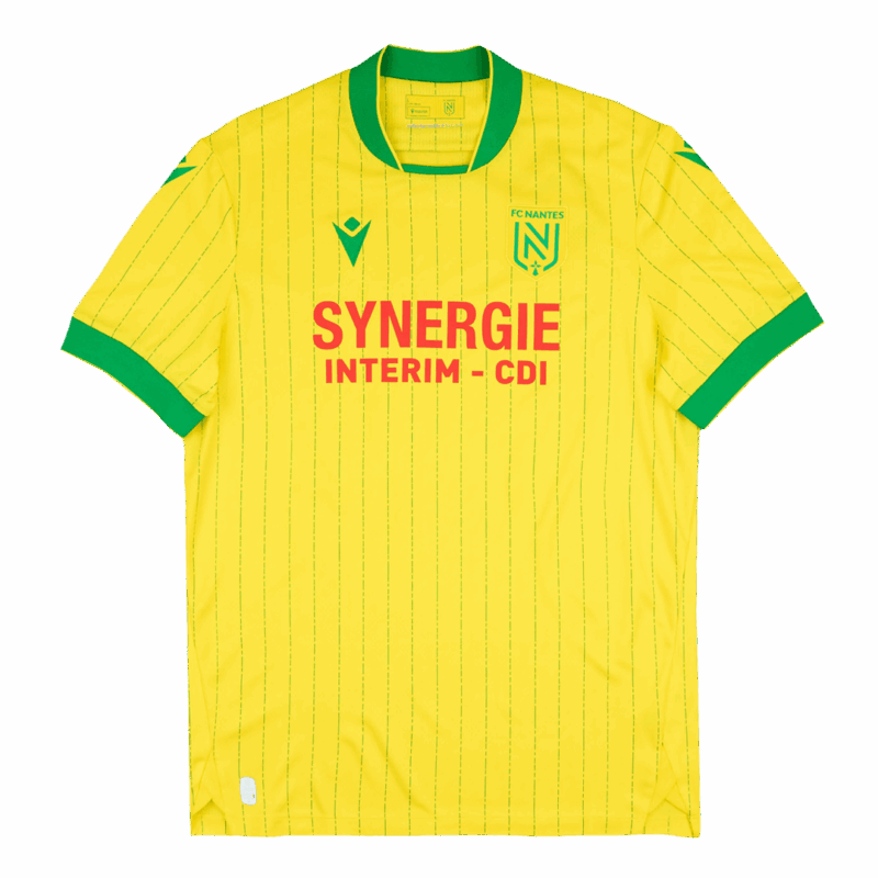 610592_1 FC Nantes Home Soccer Jersey Replica 2025/26