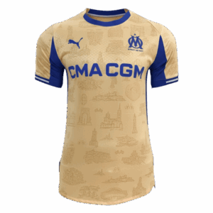 624308_4 Player Version Marseille Fourth Soccer Jersey 25/26 Yellow