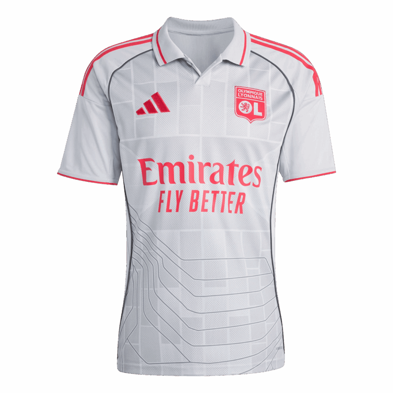 Olympique Lyonnais Third Away Soccer Jersey 2025/26