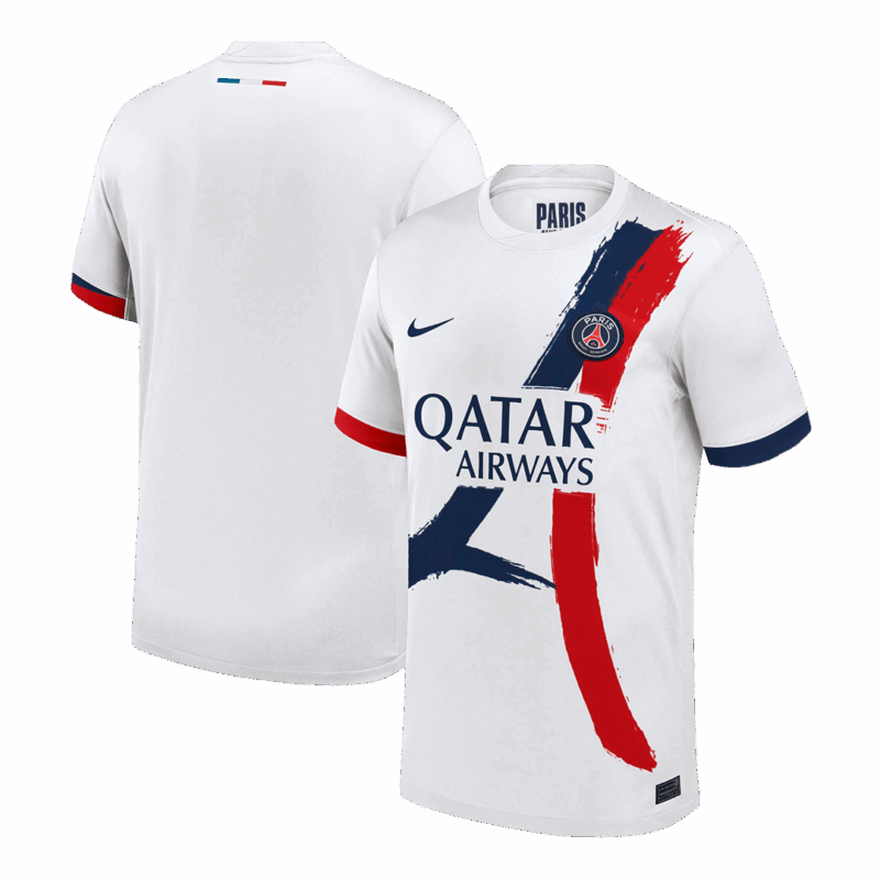 600173_3 PSG Away Soccer Jersey Replica 2024/25