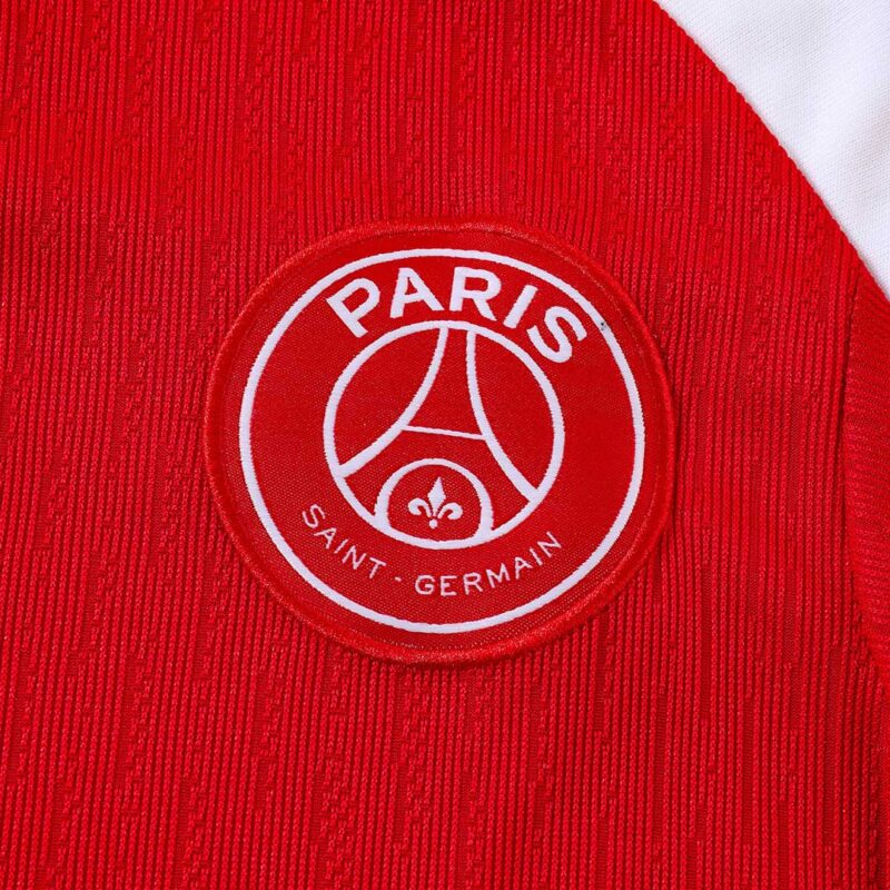 Kid's PSG Zipper Sweatshirt Kit(Top+Pants) 25/26 Red