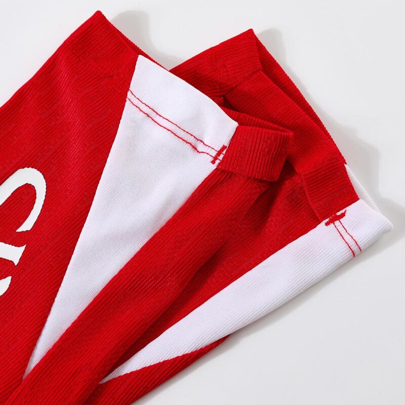 Kid's PSG Zipper Sweatshirt Kit(Top+Pants) 25/26 Red