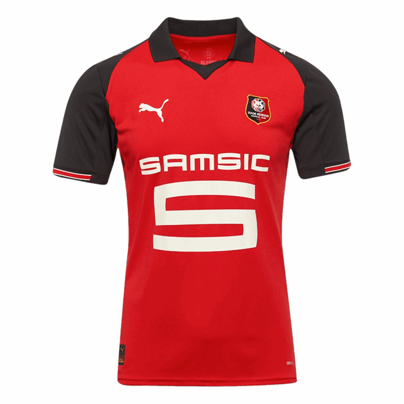 618495_4 Stade Rennais Home Soccer Jersey 2025/26