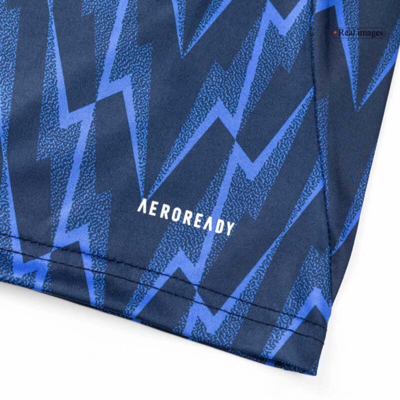 Kid's Arsenal Away Soccer Jersey Kit(Jersey+Shorts+Socks) 2025/26 Blue