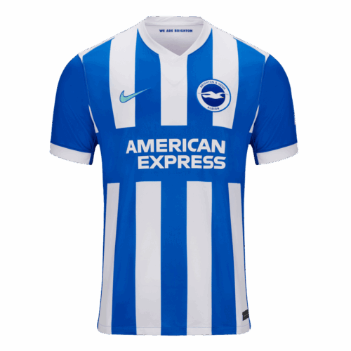 609009_1 Brighton & Hove Albion Home Soccer Jersey 2025/26