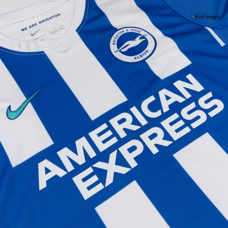609009_8 Brighton & Hove Albion Home Soccer Jersey 2025/26