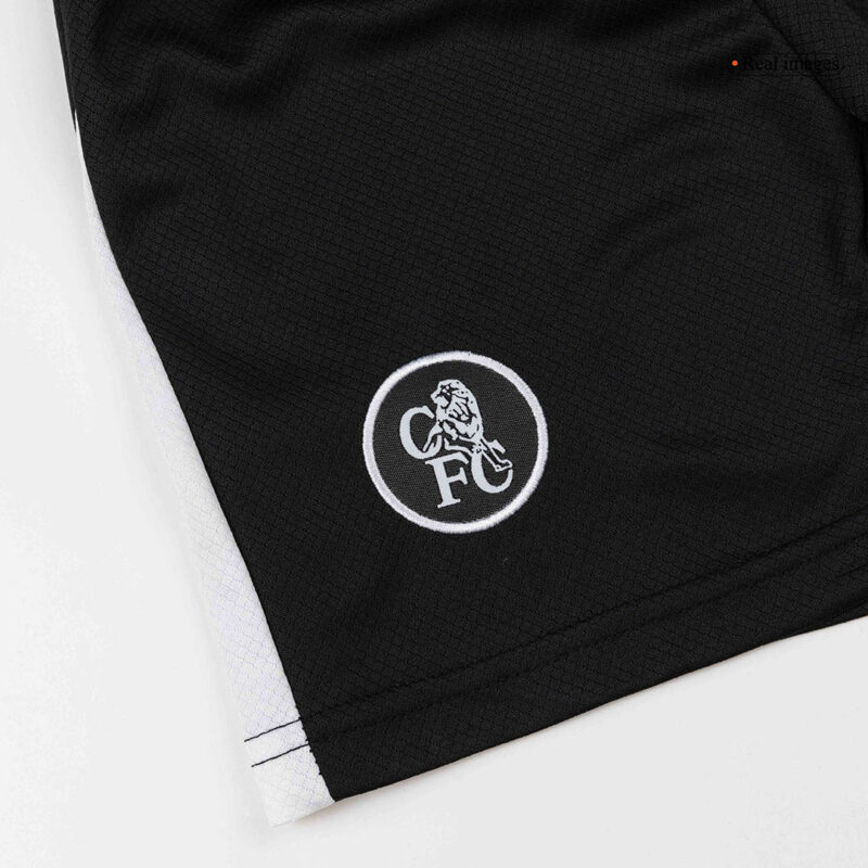 Kid's Chelsea Third Soccer Jersey Kit(Jersey+Shorts) 25/26 Black