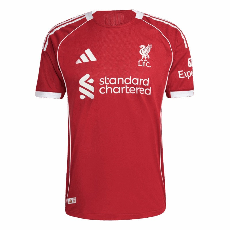 601441_2 Liverpool ISAK #9 Home Soccer Jersey Authentic 2025/26 - UCL