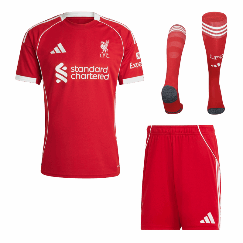 615778_1 Liverpool Home Soccer Jersey Kit 2025/26