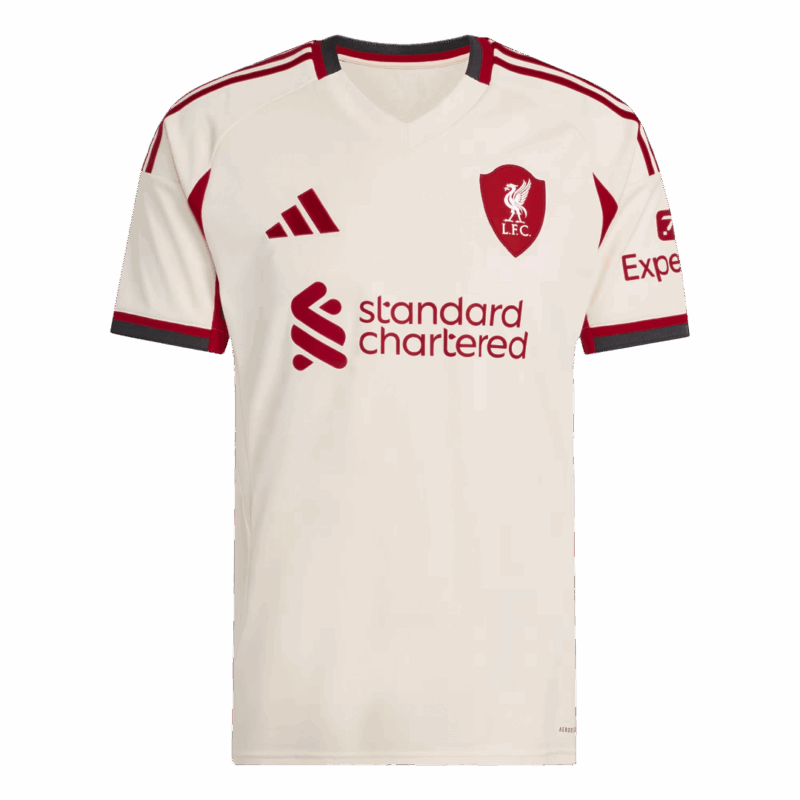 Liverpool SZOBOSZLAI #8 Away Soccer Jersey 2025/26