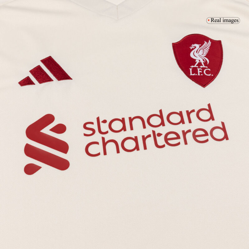 Liverpool SZOBOSZLAI #8 Away Soccer Jersey 2025/26
