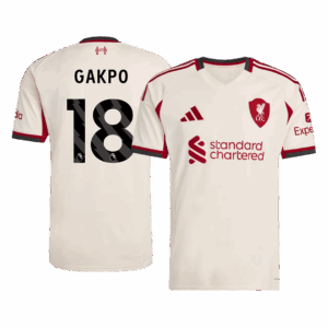 611230_1 Liverpool GAKPO #18 Away Soccer Jersey 2025/26