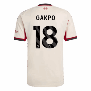 611230_3 Liverpool GAKPO #18 Away Soccer Jersey 2025/26