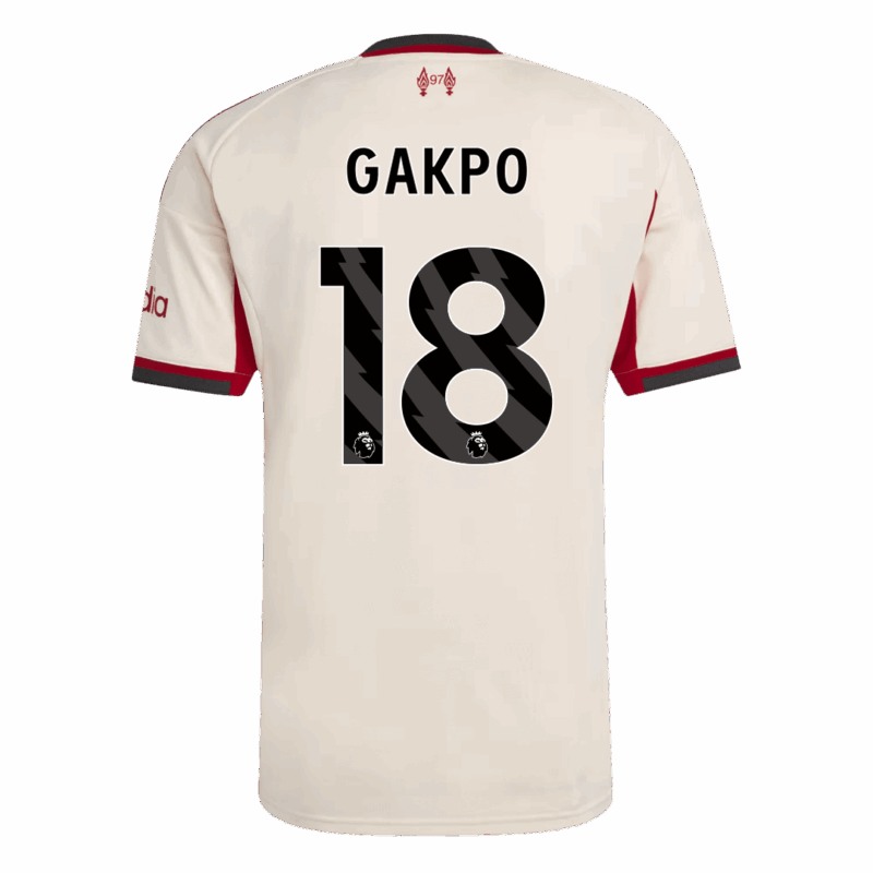 611230_3 Liverpool GAKPO #18 Away Soccer Jersey 2025/26